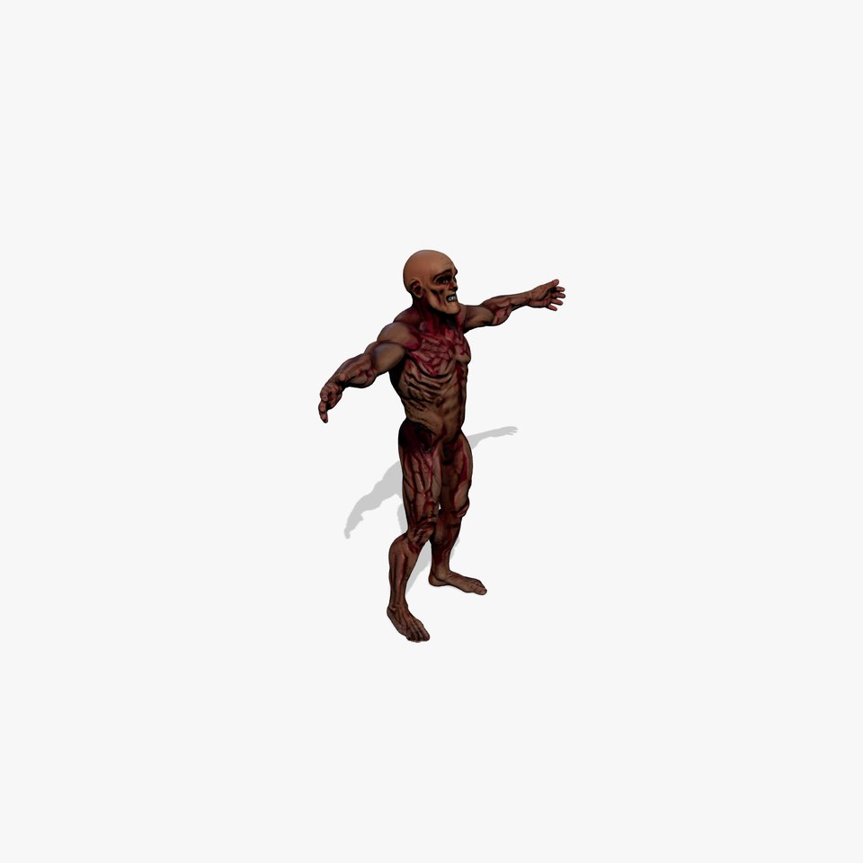 Detailed Monster Character Model Pack for Animation and Game Design